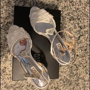 Badgley Mischka wedding shoes